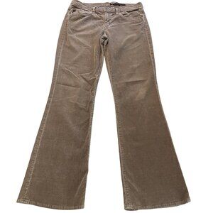 Adriana AG Women's Tan Corduroy Flare Pants